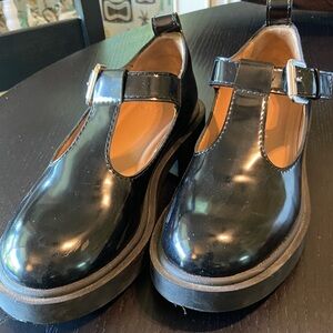 Black Patent   Shoes Zara